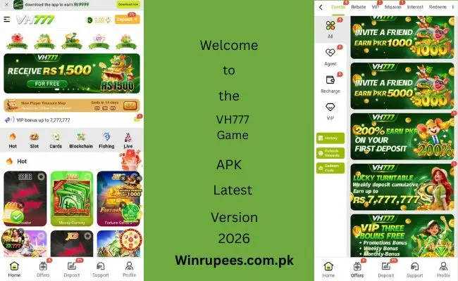 VH777 Game Download interface screenshot image.